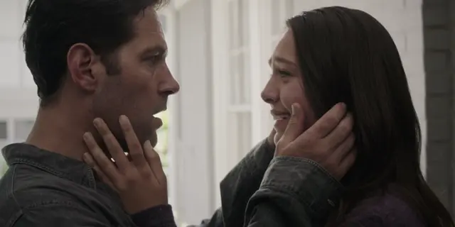 How did Ant-Man reunite with his daughter in Endgame?